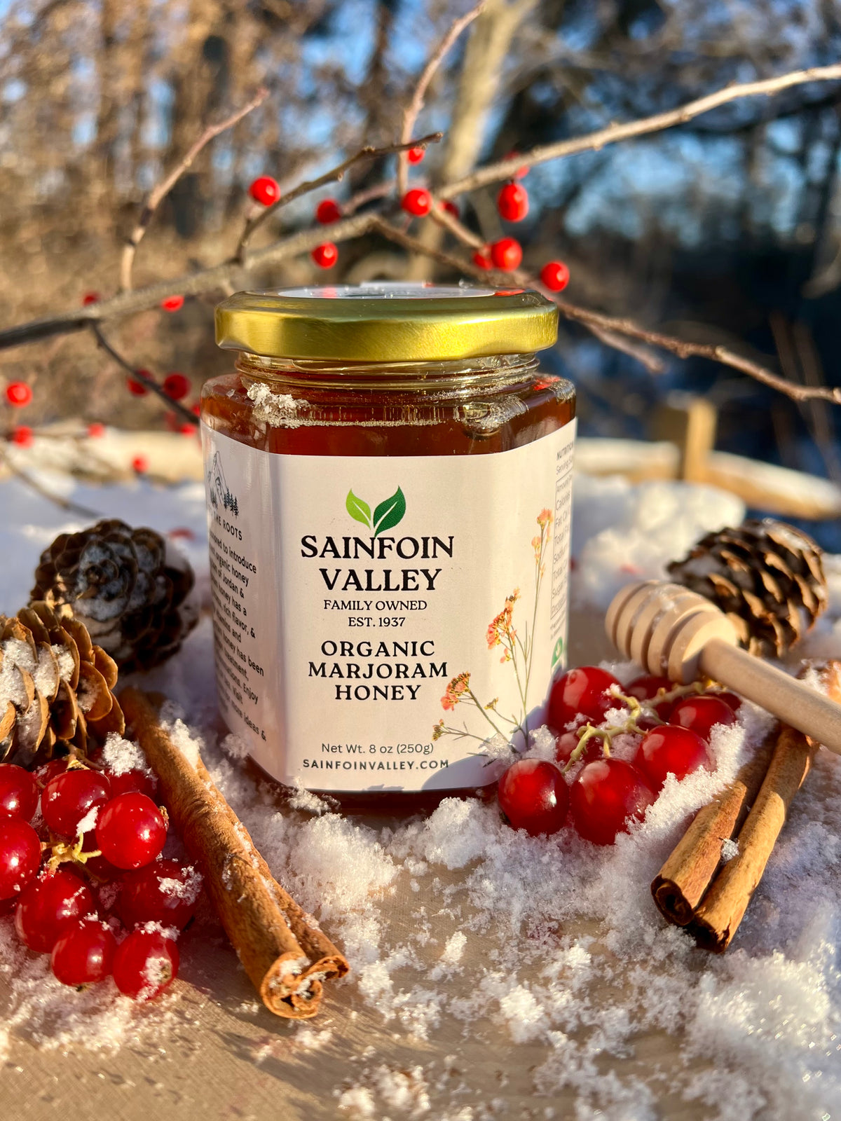 Organic Gourmet Marjoram Honey-Sainfoin Valley